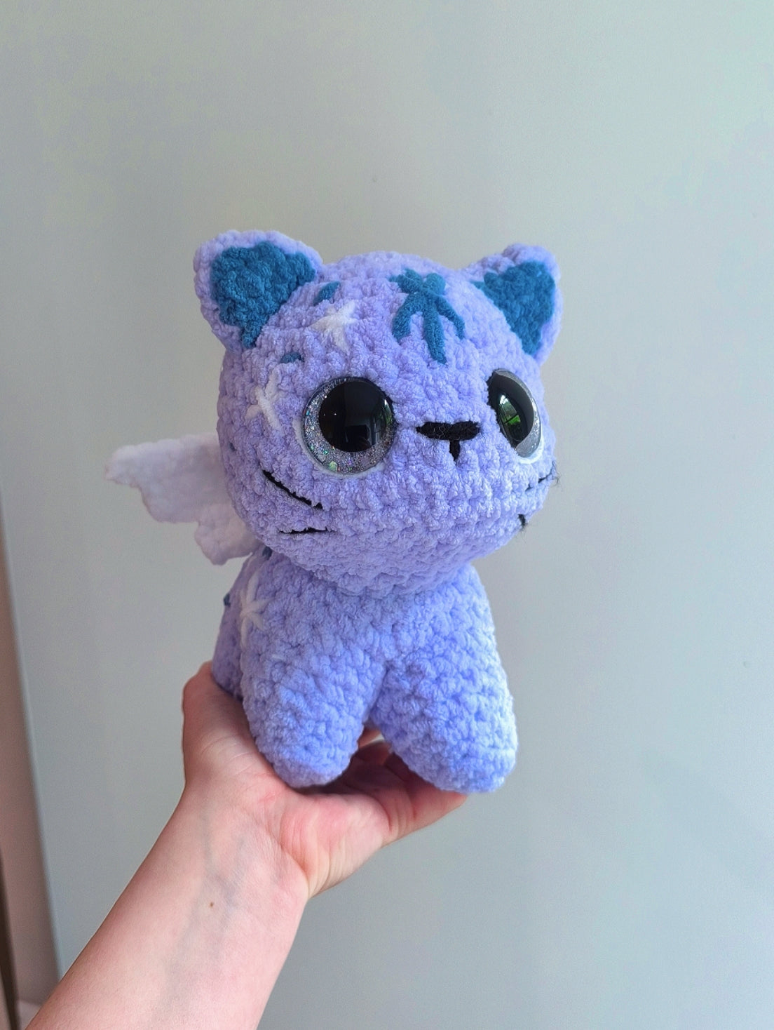 peluche chaton céleste