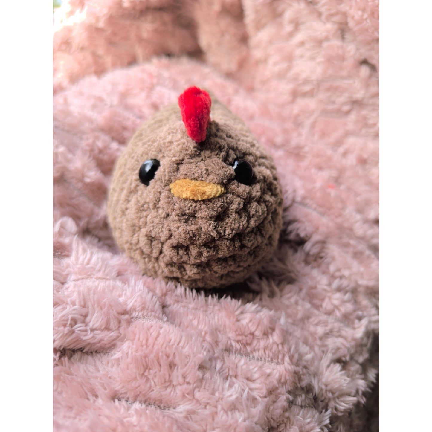 Peluche poule