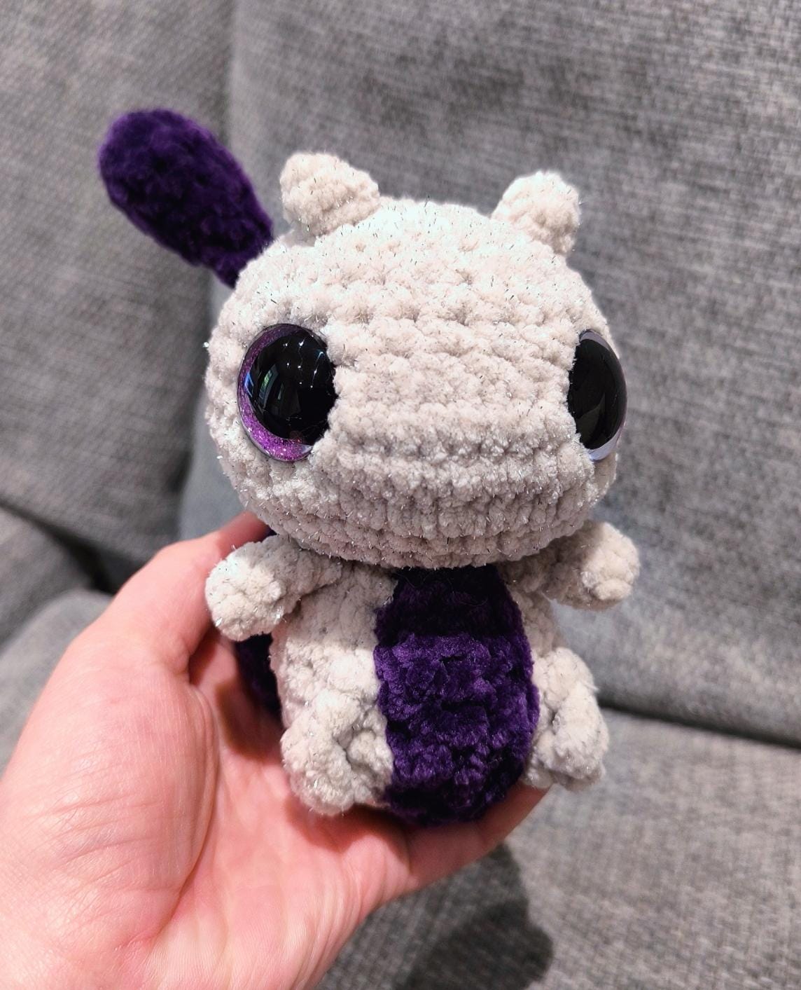 Peluche kitty violet