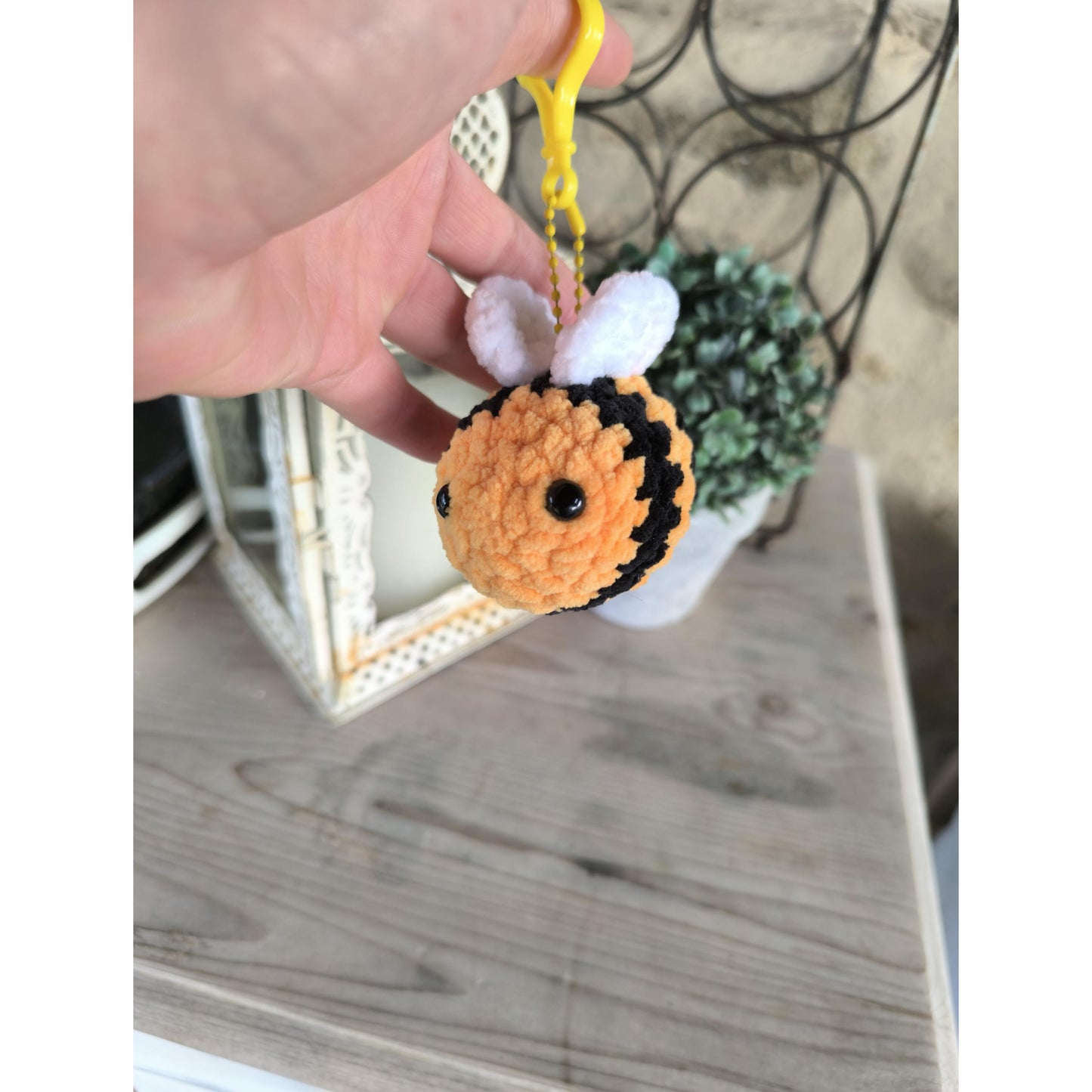 Porte clé abeille