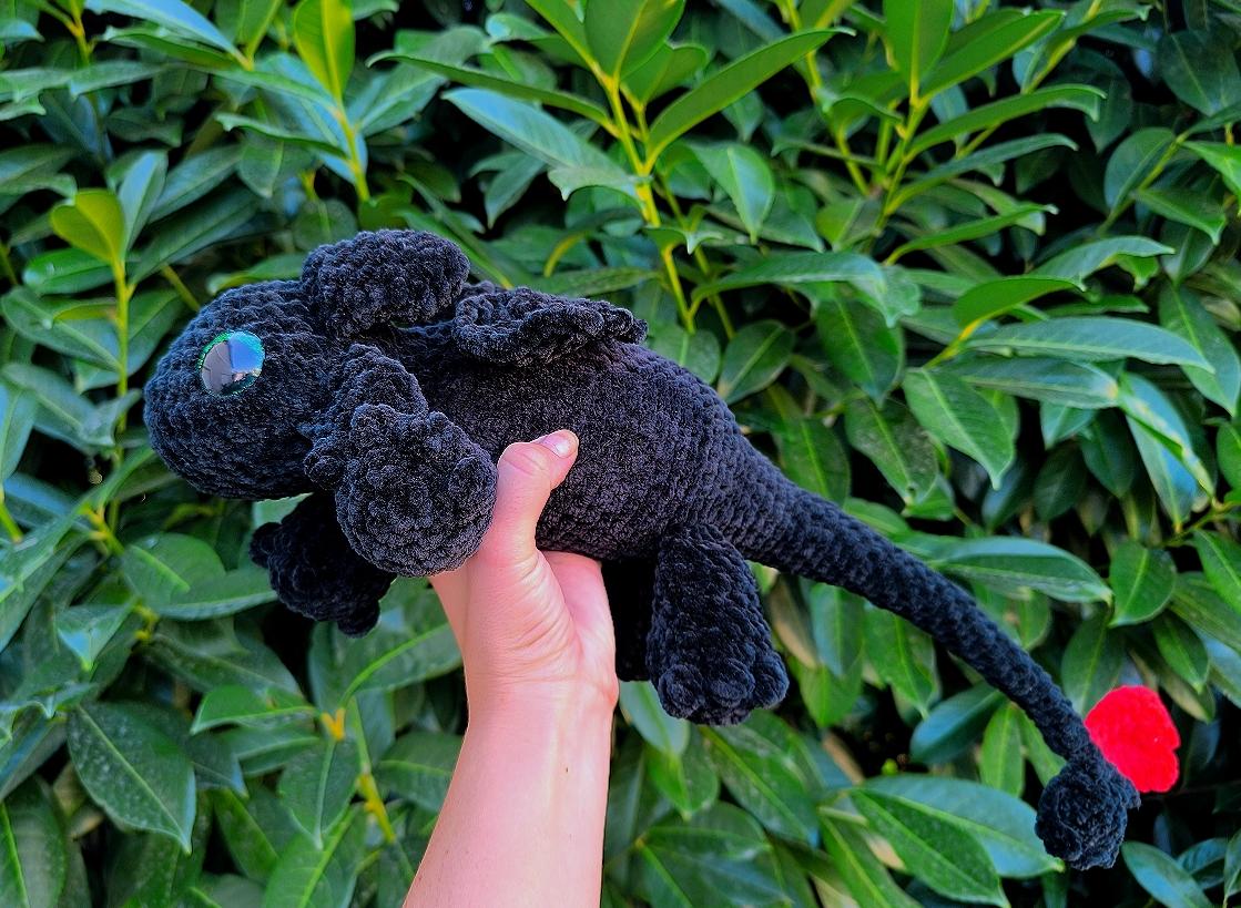 Peluche dragon du soir