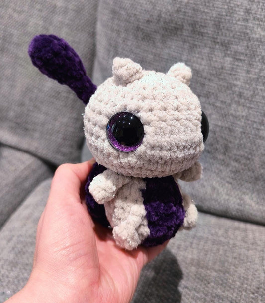 Peluche kitty violet