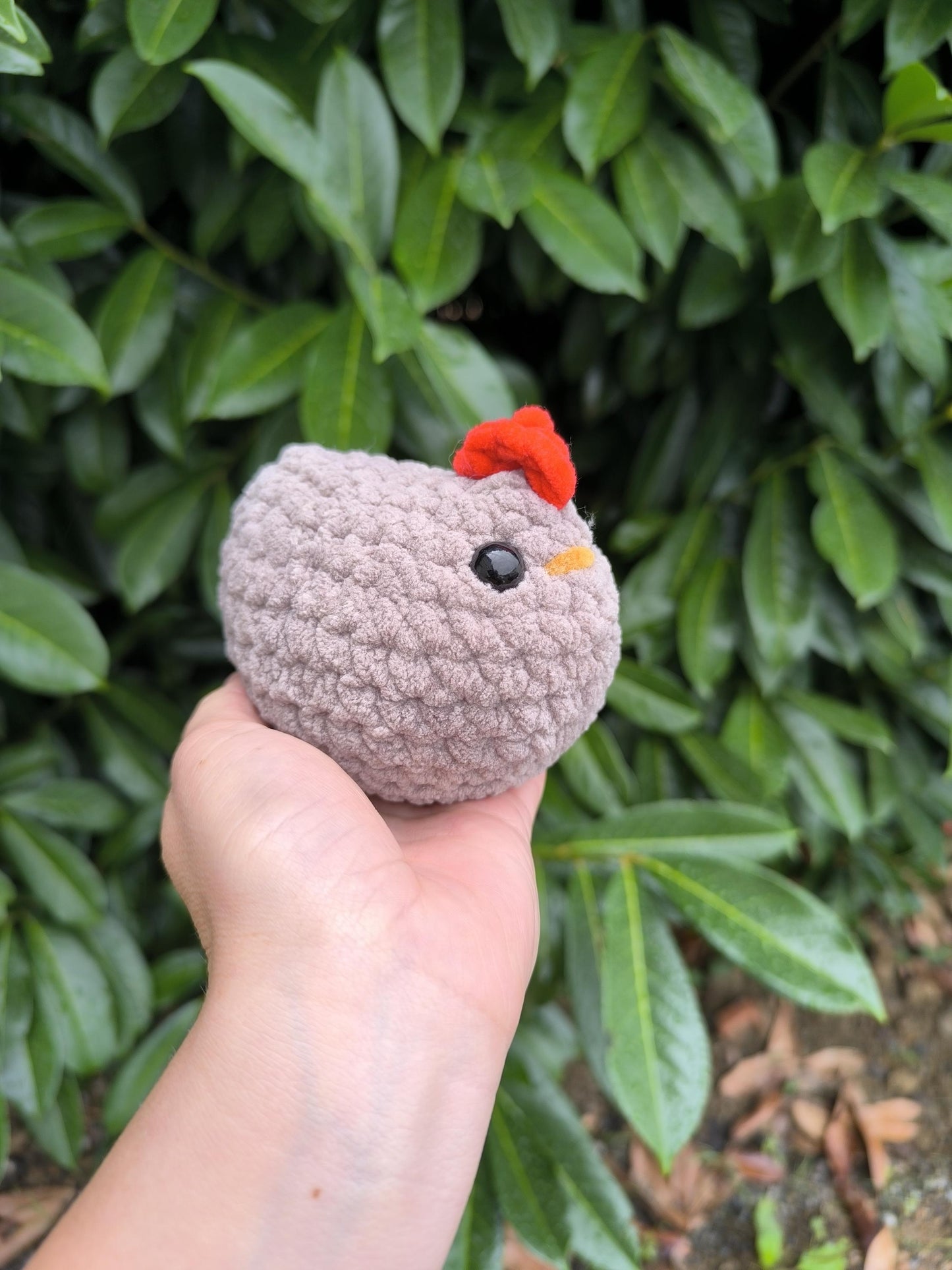 Peluche poule