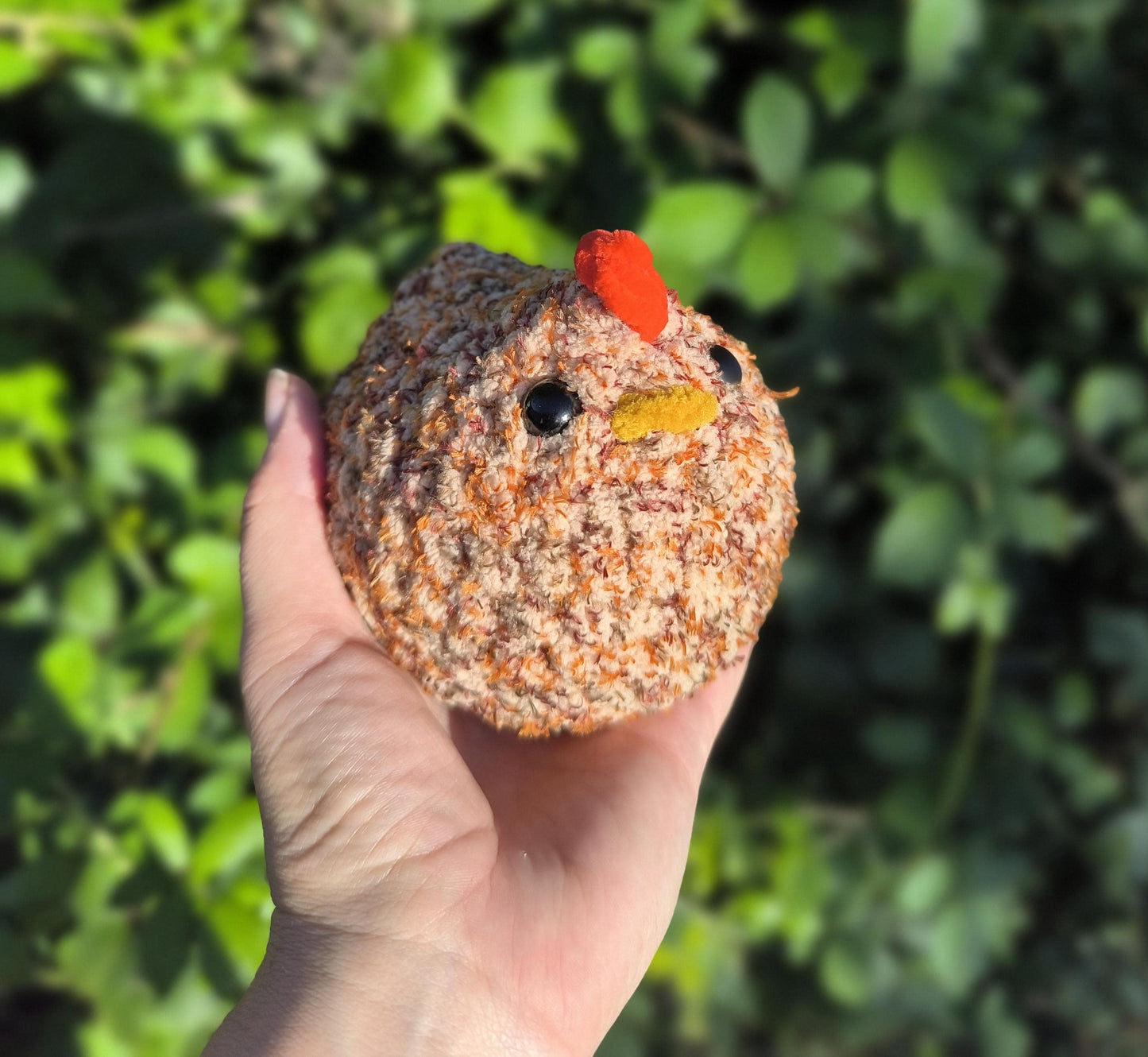 Peluche poule