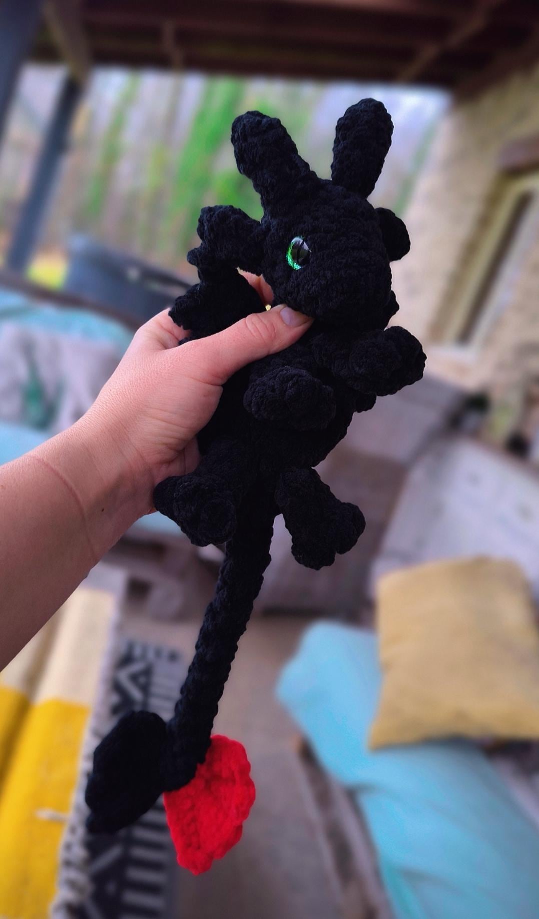 Peluche dragon du soir  avec oeuf imprimer 3D