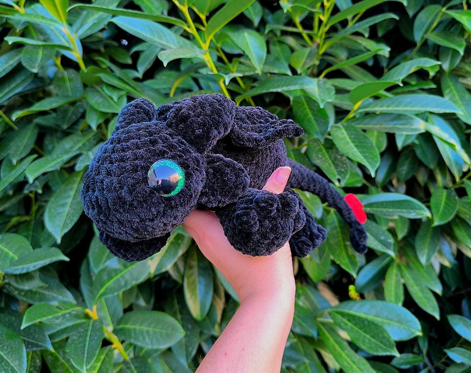 Peluche dragon du soir