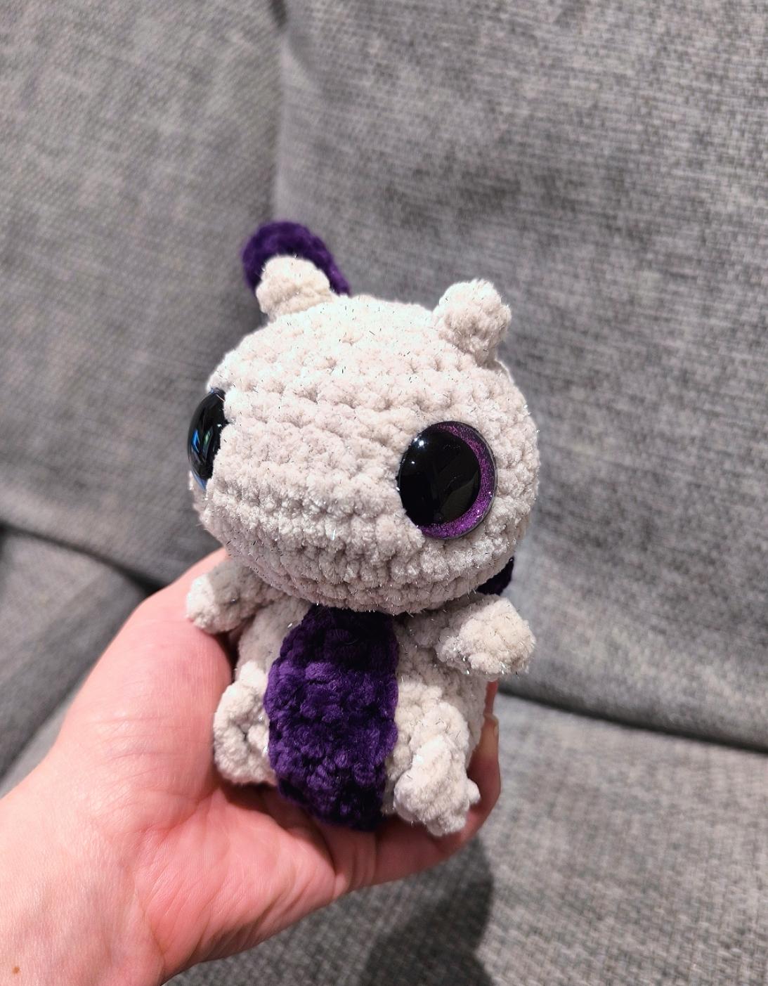 Peluche kitty violet