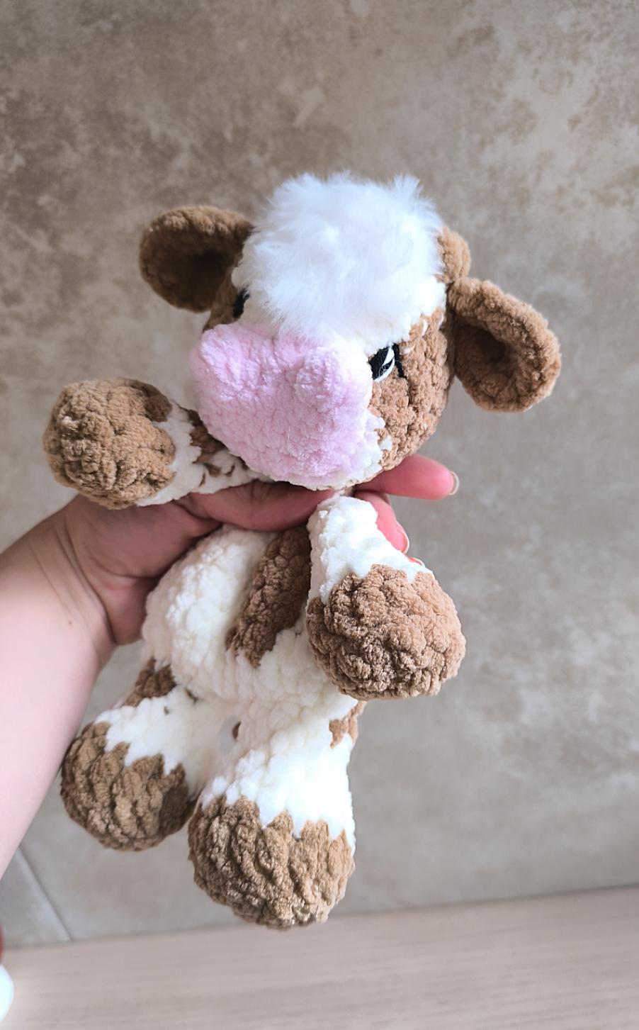 peluche veau pour bébés