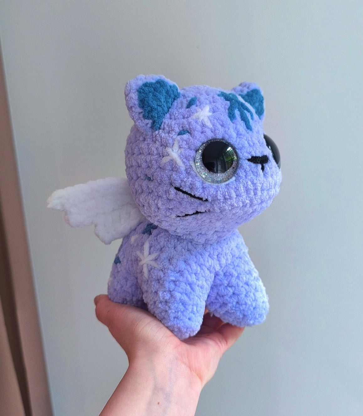 peluche chaton céleste