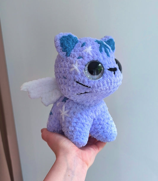 peluche chaton céleste