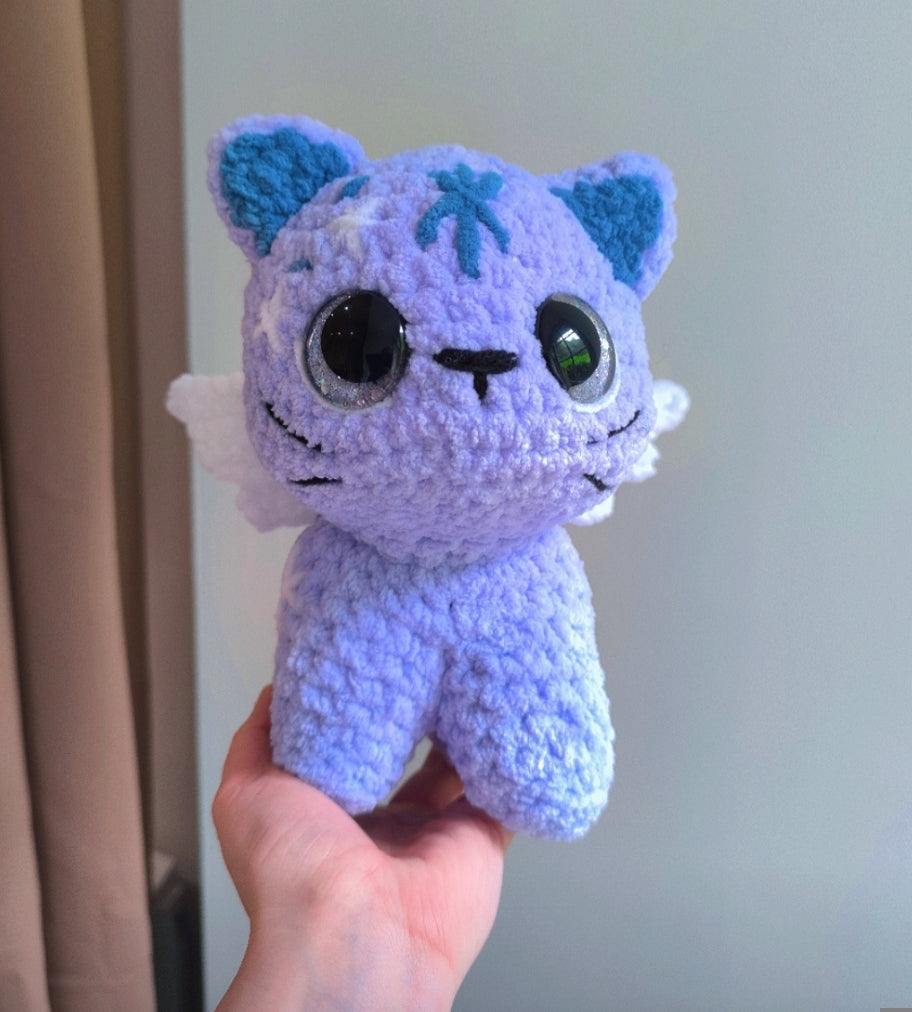 peluche chaton céleste