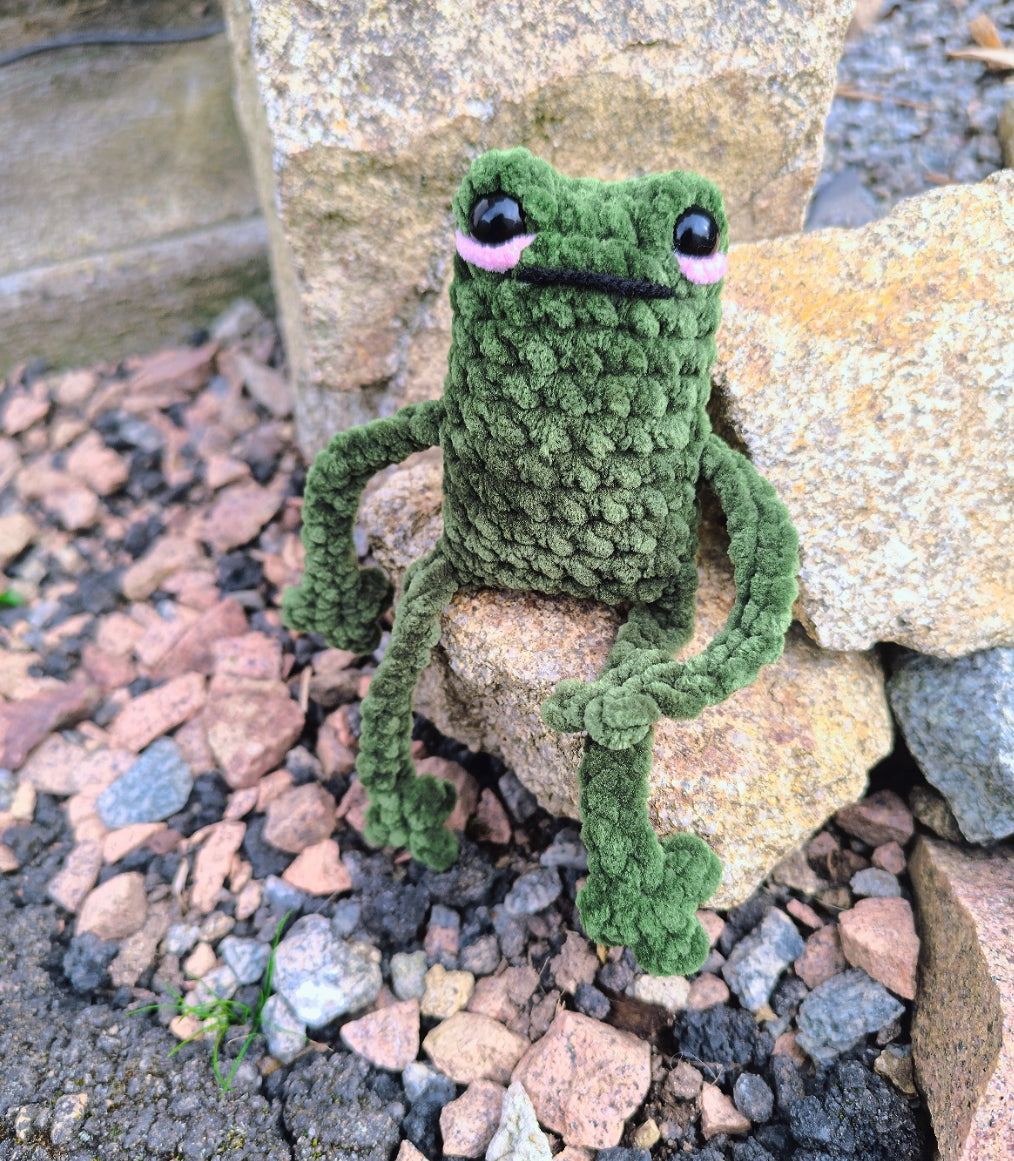 Peluche grenouille